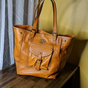 Pratesi Firenze Leather Weekender Tote